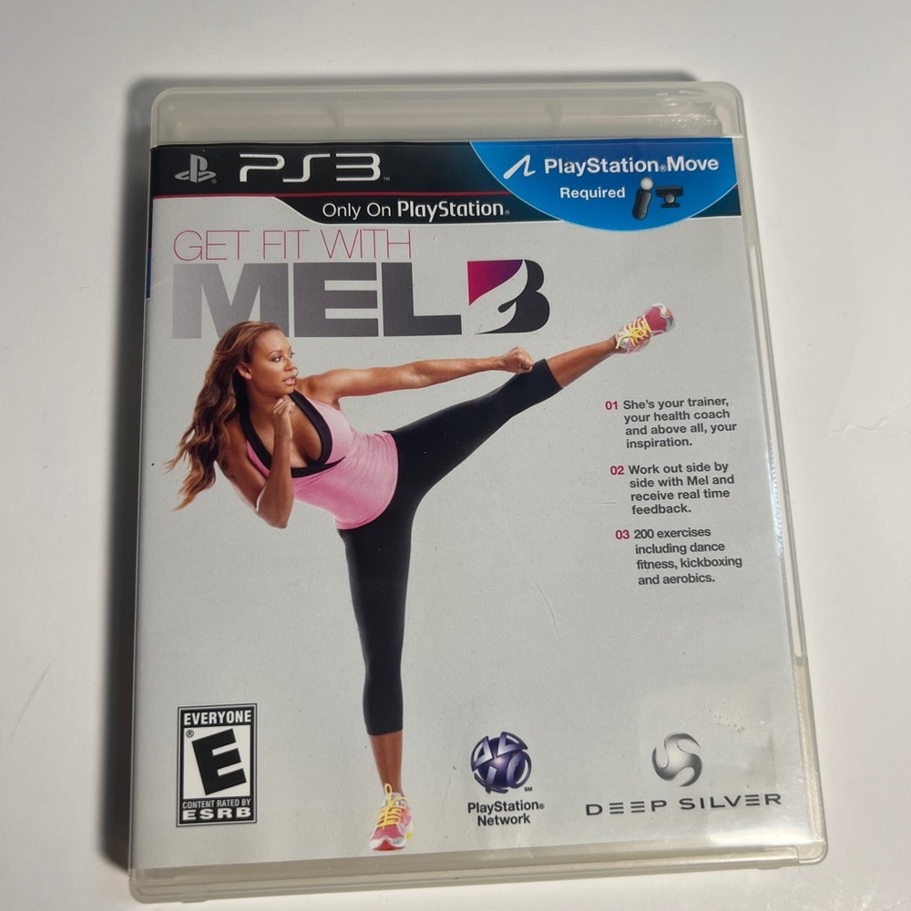 Silver Jeans Get Fit with Mel B for PS3 - Pink and Black